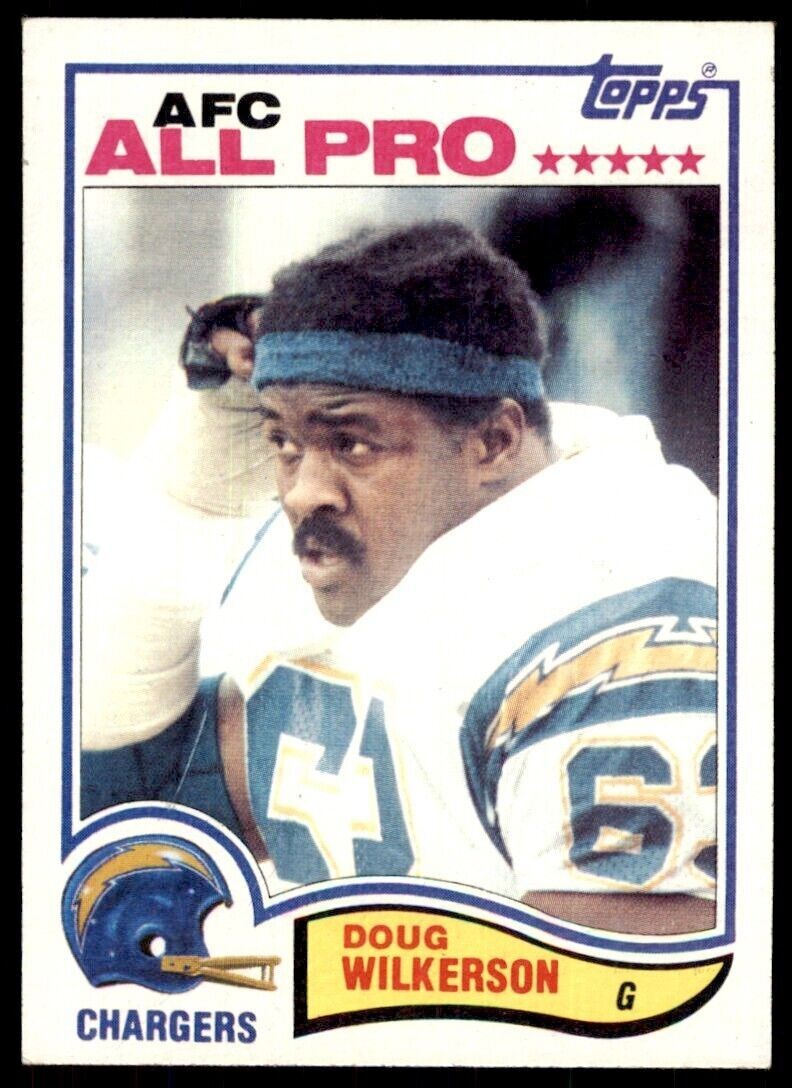 1982 Topps: Doug Wilkerson San Diego Chargers #240