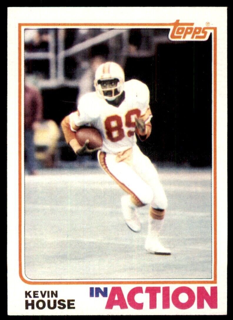 1982 Topps- Kevin House Tampa Bay Buccaneers #502.