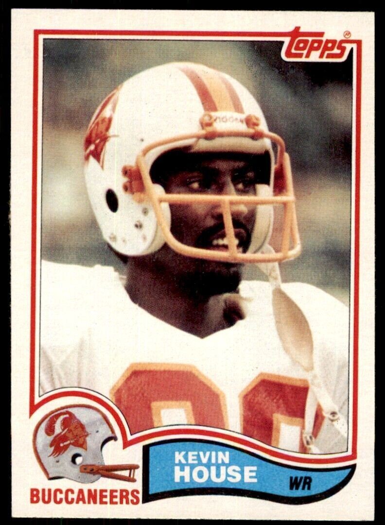 1982 Topps- Kevin House Tampa Bay Buccaneers #501.