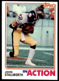 1982 Topps- John Stallworth. Pittsburgh Steelers #220