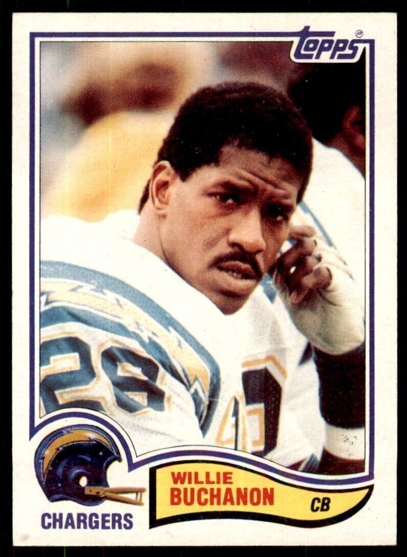 1982 Topps\ Willie Buchanon San Diego Chargers #227*