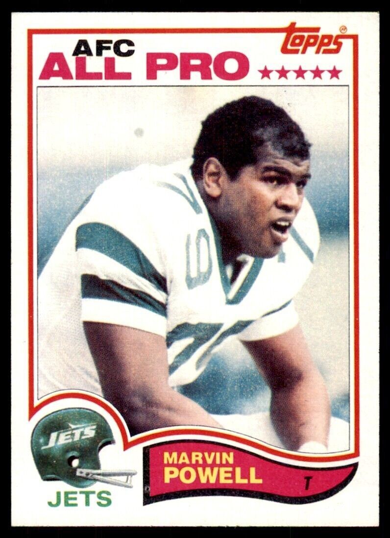 1982 Topps\ Marvin Powell New York Jets #177