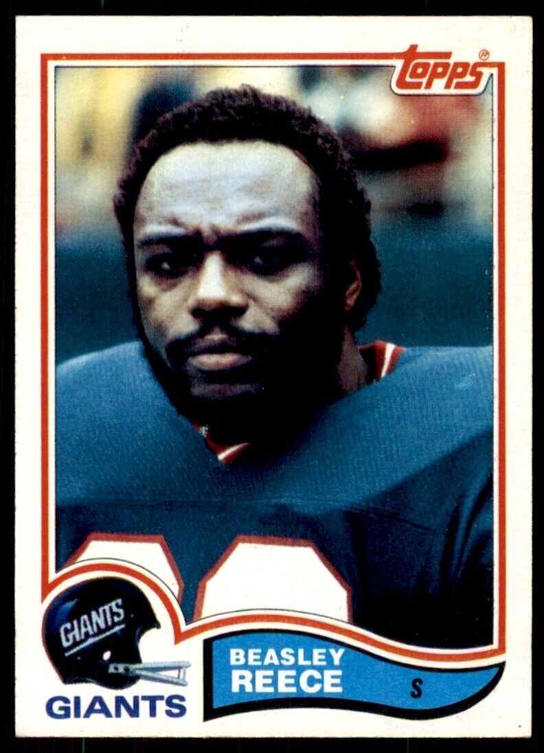 1982 Topps\ Rob Carpenter/Beasley Reece/Johnny Perkins/George Martin New York