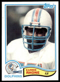 1982 Topps\ Earnie Rhone Miami Dolphins #135