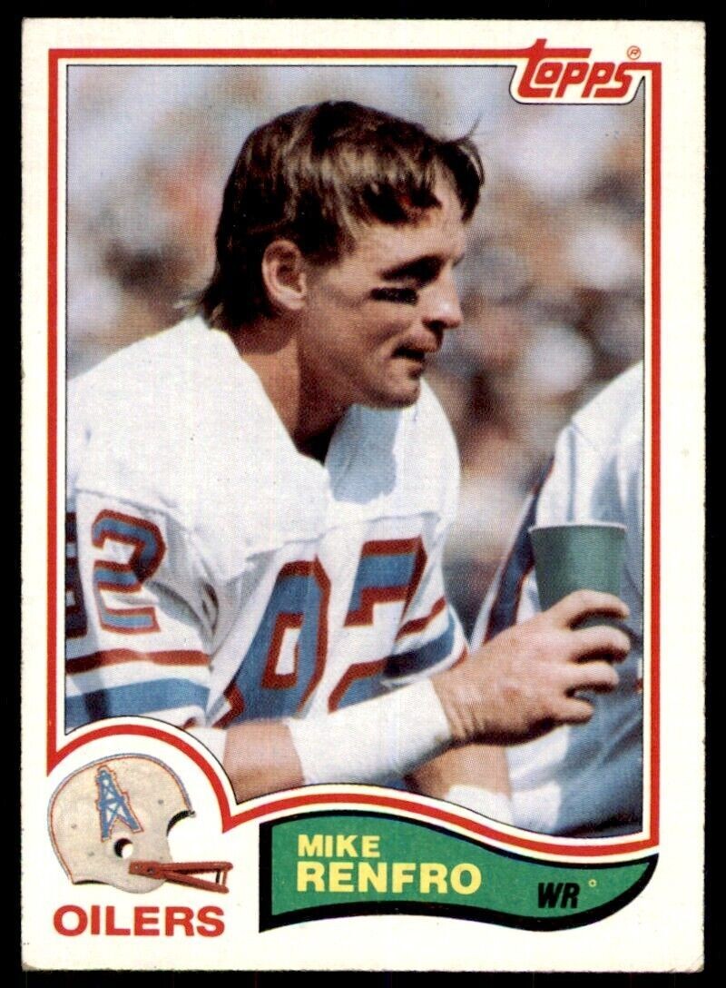 1982 Topps Mike Renfro Houston Oilers #103