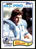 1982 Topps Doug English Detroit Lions #337