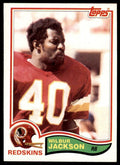 1982 Topps Wilbur Jackson* Washington Redskins #512