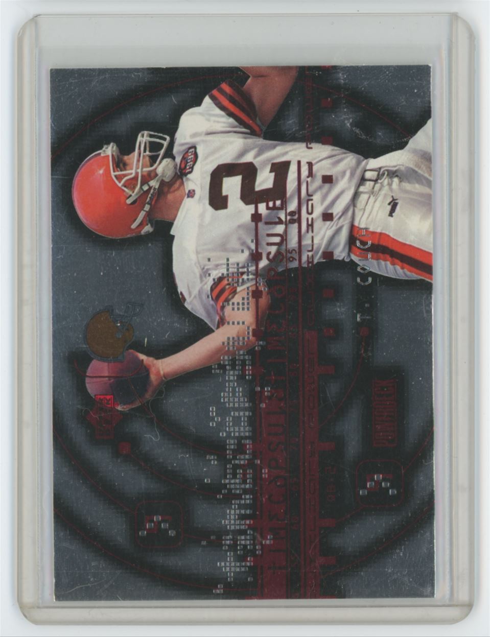 2000 Upper Deck Time Capsule TIm Couch . Cleveland Browns