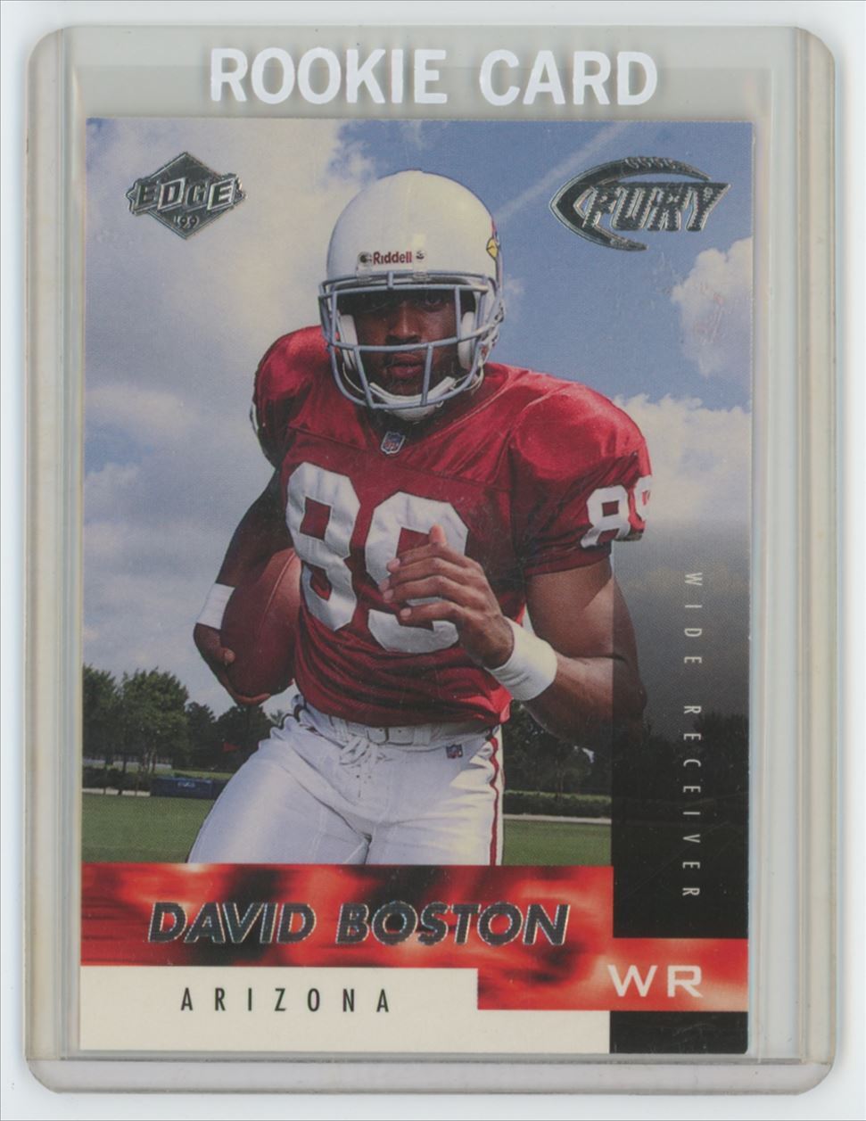 1999 Collector's Edge Fury David Boston Rookie . Arizona Cardinals #156