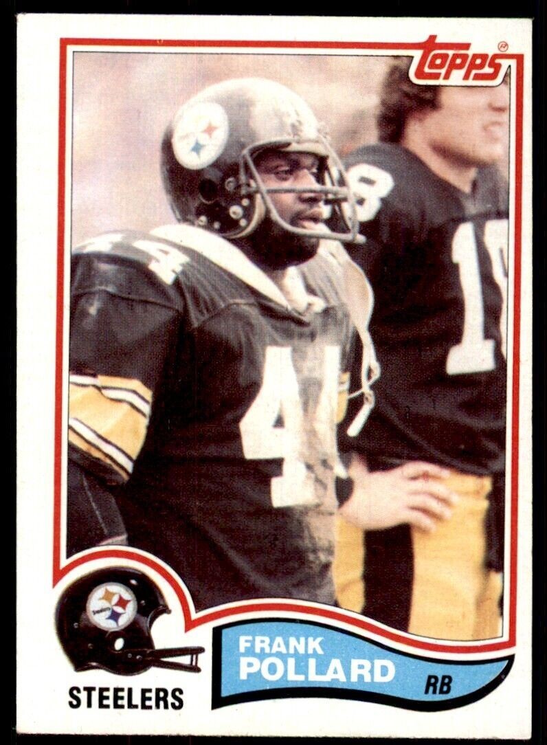 1982 Topps~ Frank Pollard Pittsburgh Steelers. #216