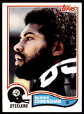1982 Topps` Bennie Cunningham Pittsburgh Steelers #207