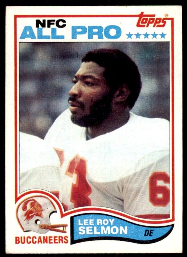 1982 Topps` Lee Roy Selmon* Tampa Bay Buccaneers #505
