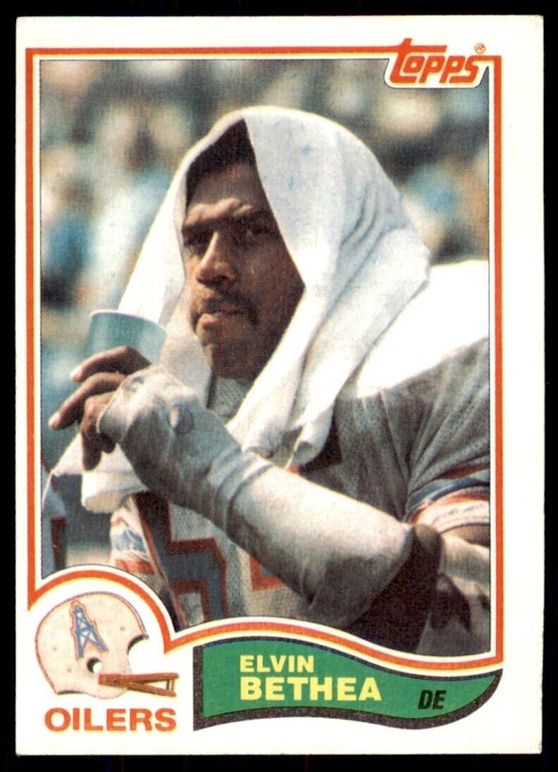 1982 Topps` Elvin Bethea Houston Oilers #94