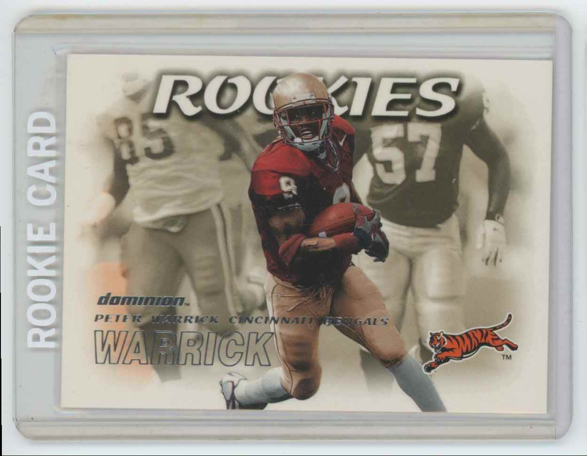 2000 Fleer Dominion Roger Warrick Rookie . Cincinnati Bengals #197