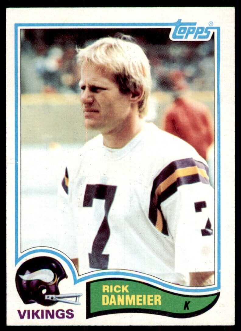 1982 Topps^ Rick Danmeier Minnesota Vikings #393