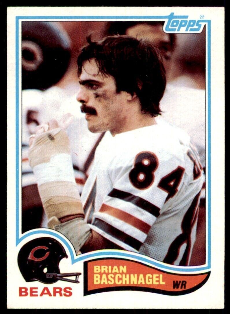 1982 Topps^ Brian Baschnagel Chicago Bears #293