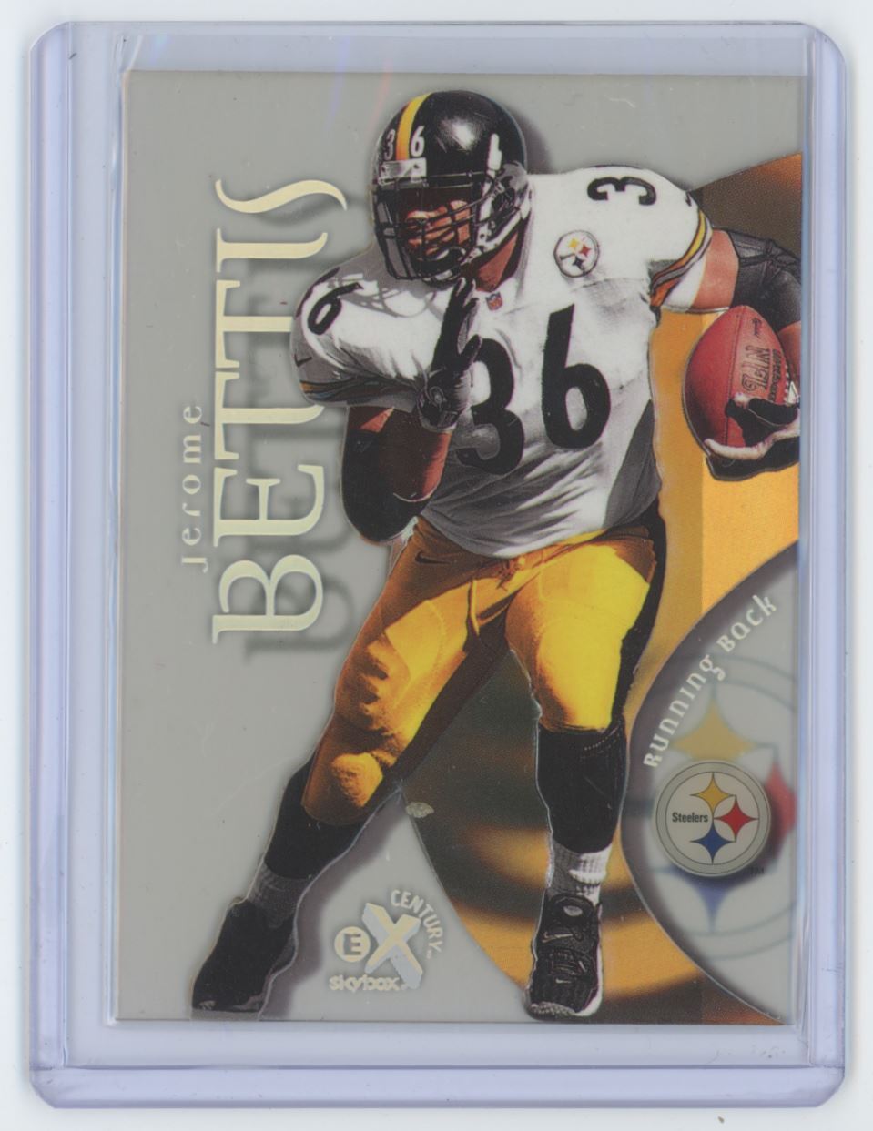 1999 SkyBox E-X Century Jerome Bettis . Pittsburgh Steelers #32