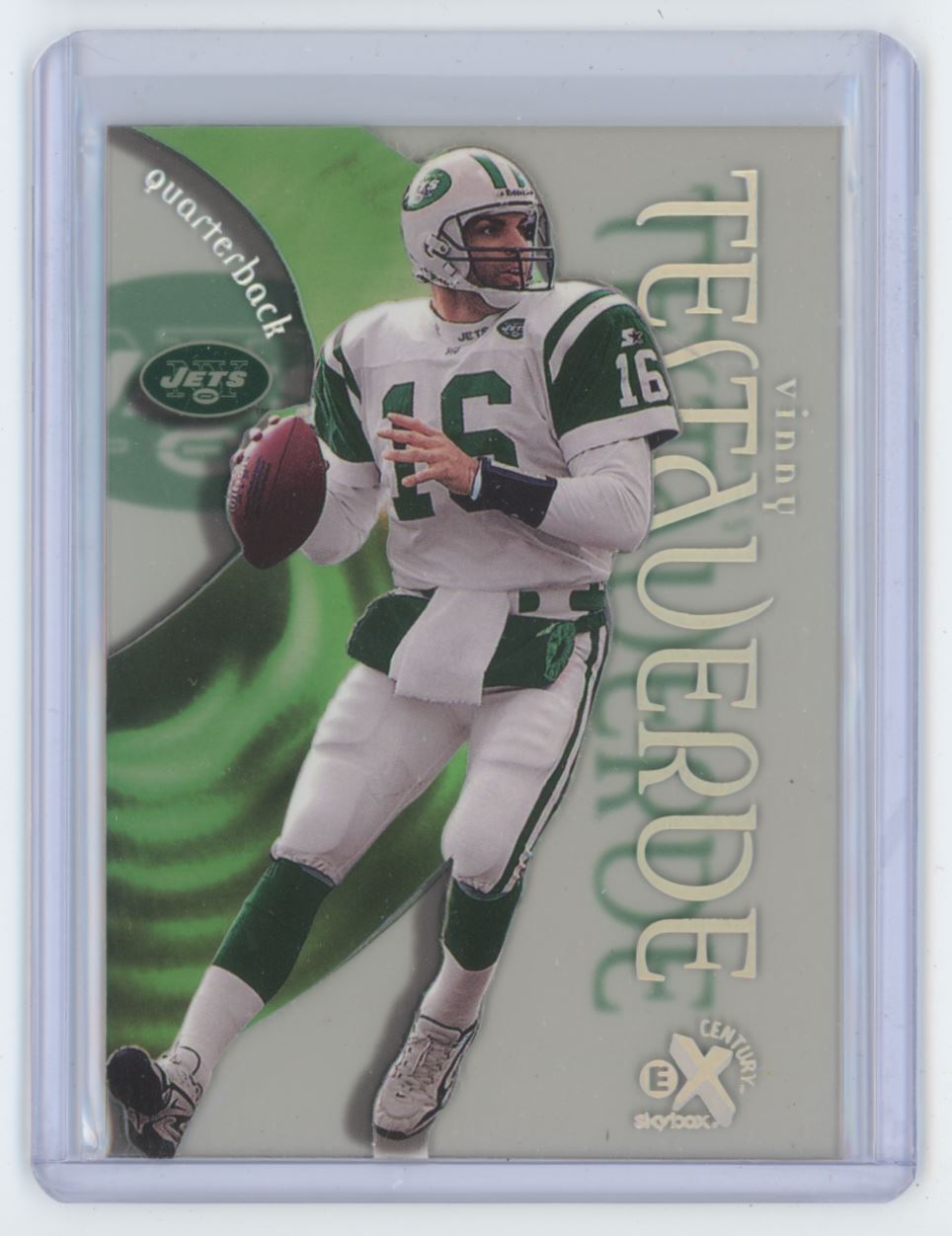 1999 SkyBox E-X Century Vinny Testaverde . New York Jets #8
