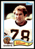 1982 TOPPS ELOIS GROOMS ROOKIE . NEW ORLEANS SAINTS #406