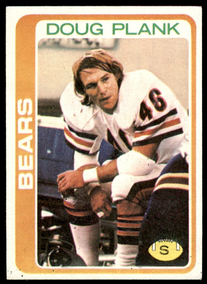 1978 Topps Doug Plank . Chicago Bears #226