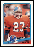 1988 Topps Sammy Winder . Denver Broncos #24