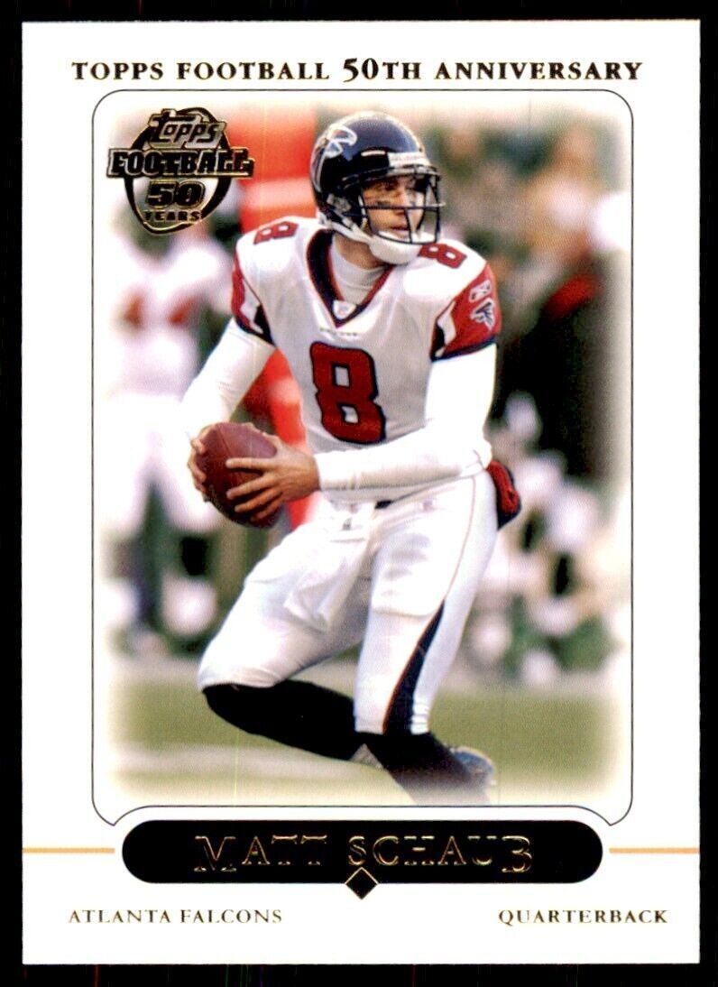 2005 Topps Matt Schaub Football Cards #286