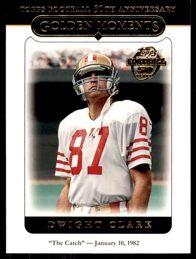 2005 Topps Dwight Clark Football Cards #323