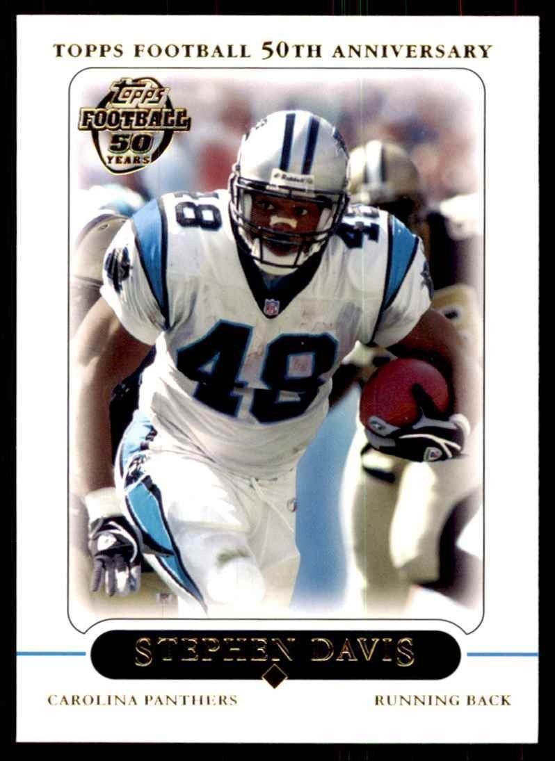 2005 Topps Stephen Davis Football Cards #270