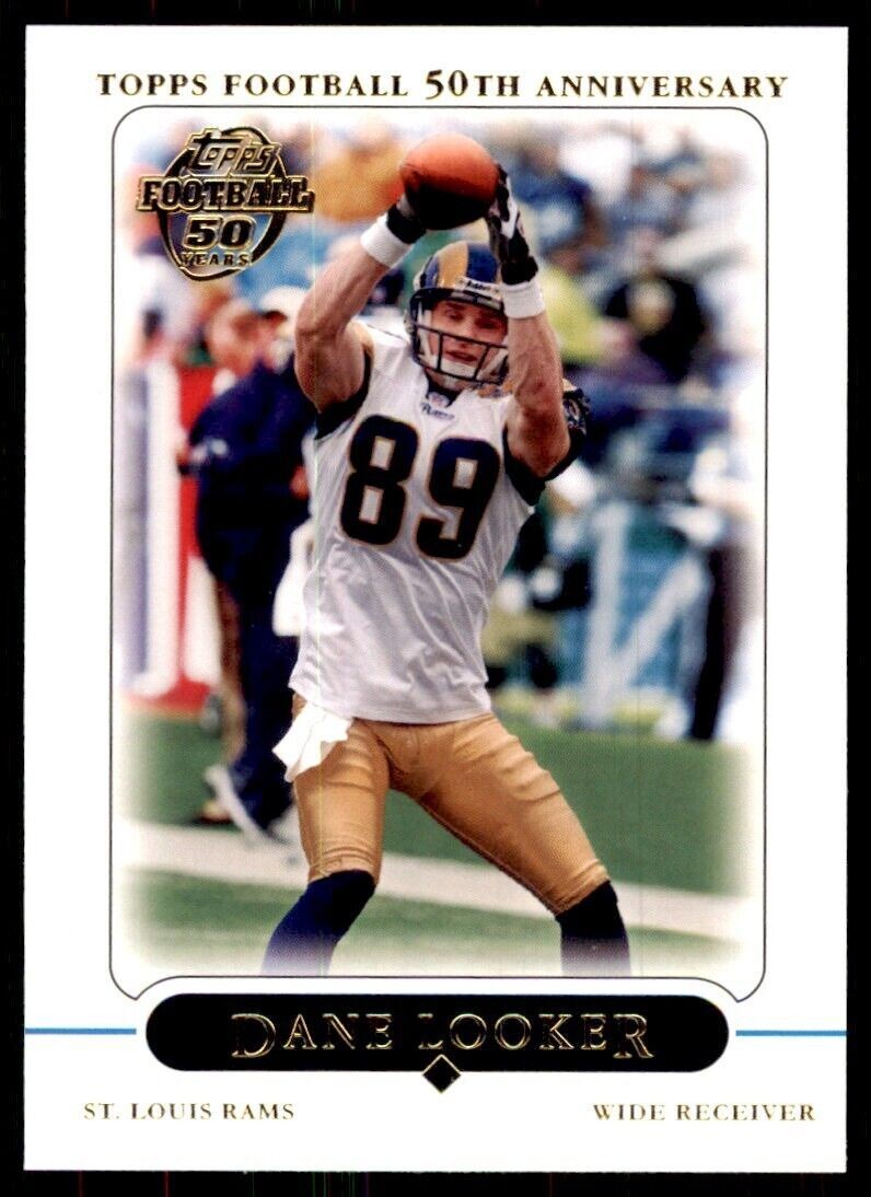 2005 Topps Dane Looker Football Cards #42