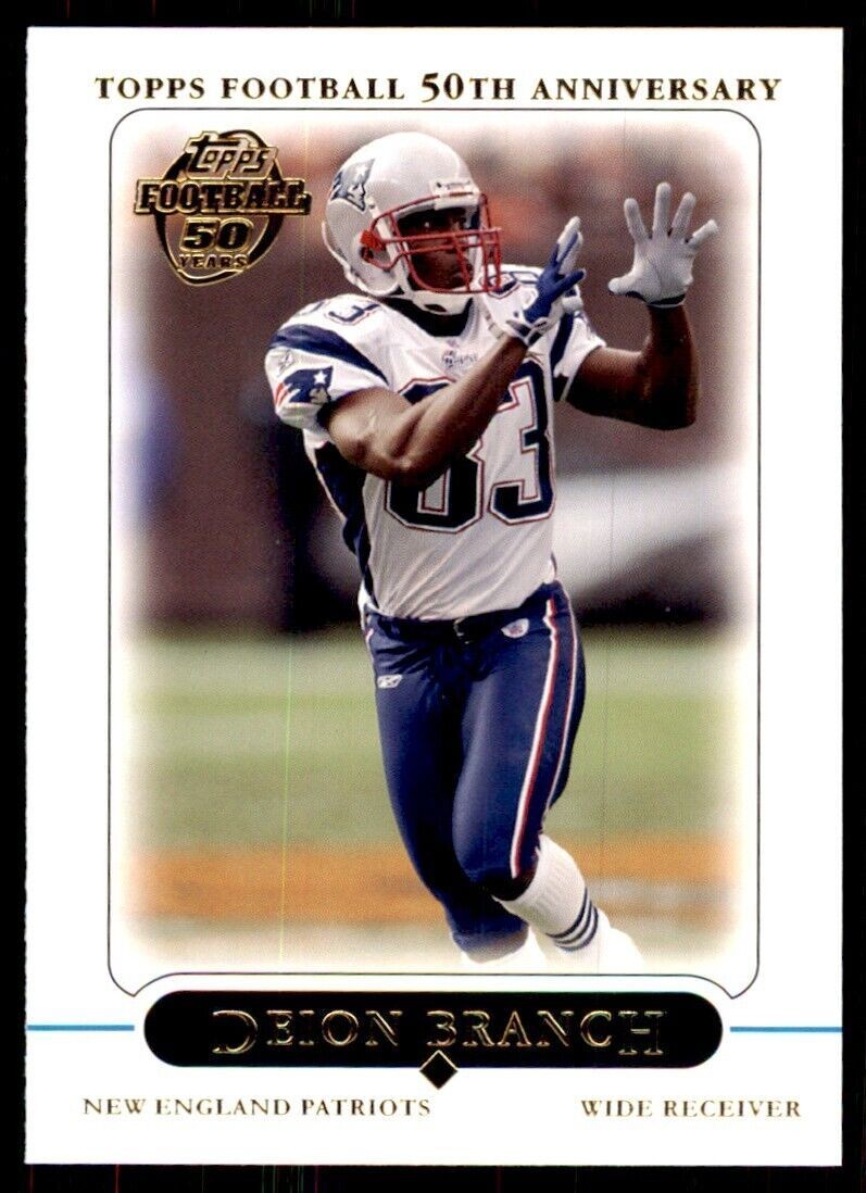 2005 Topps Deion Branch Football Cards #273