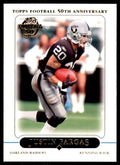 2005 Topps Justin Fargas Football Cards #211