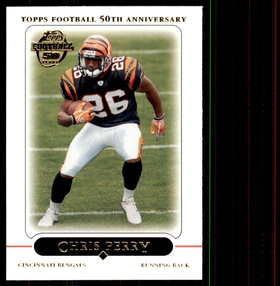 2005 Topps Chris Perry Football Cards #129