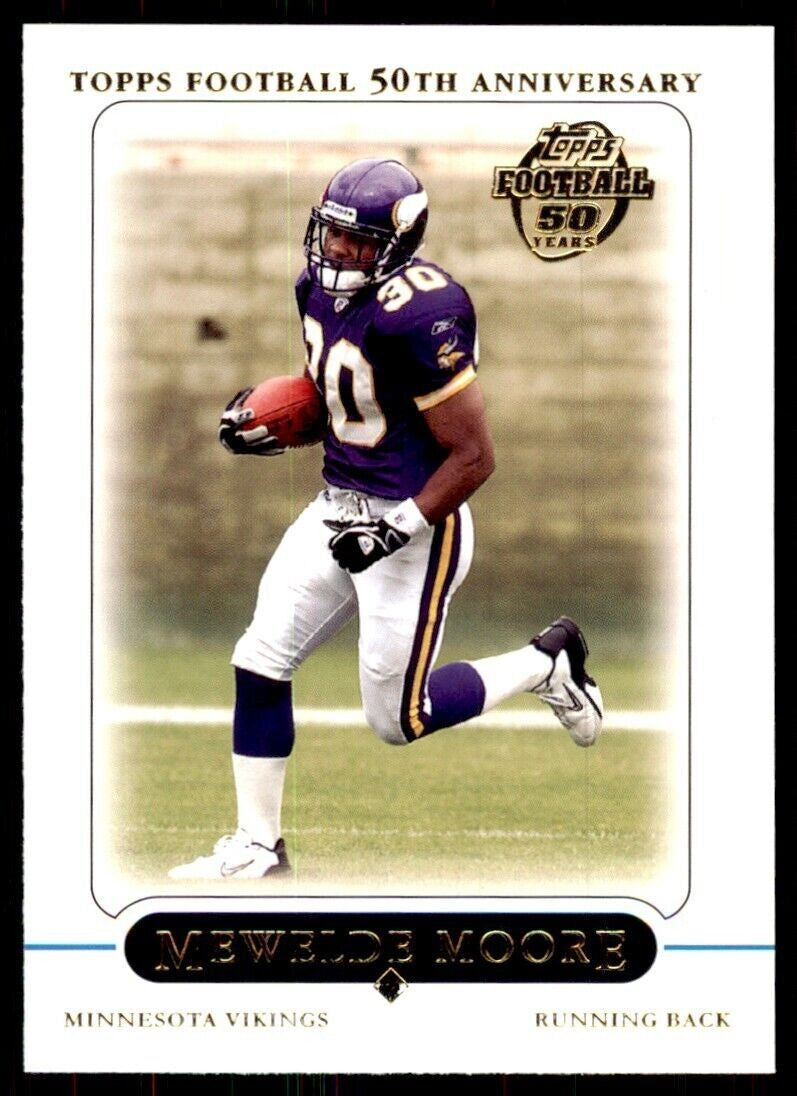 2005 Topps Mewelde Moore Football Cards #295