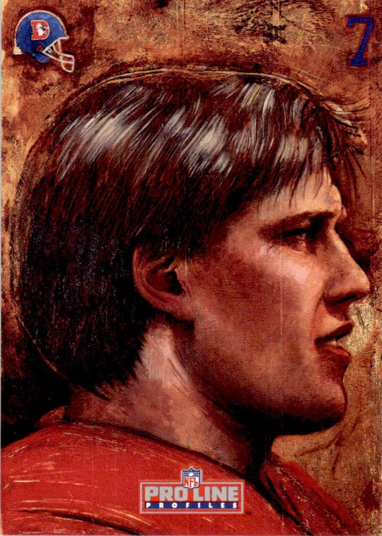 1992 Pro Line John Elway Football Cards #230