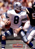 1992 Pro Line Troy Aikman Football Cards #184