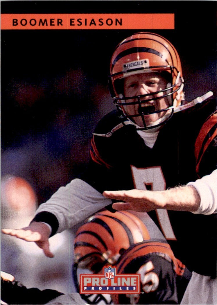 1992 Pro Line Boomer Esiason Football Cards #235