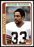 1978 TOPPS REGGIE RUCKER . CLEVELAND BROWNS #473