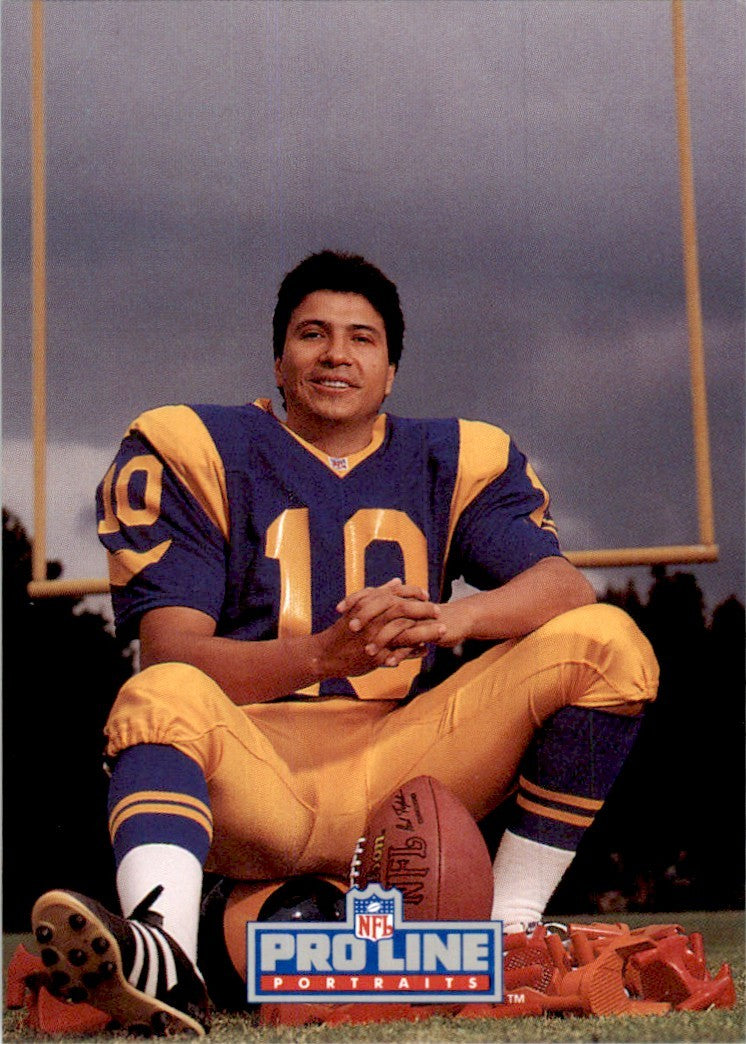 1992 Pro Line Tony Zendejas Football Cards #397