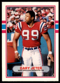 1989 TOPPS TRADED GARY JETER . NEW ENGLAND PATRIOTS #17T