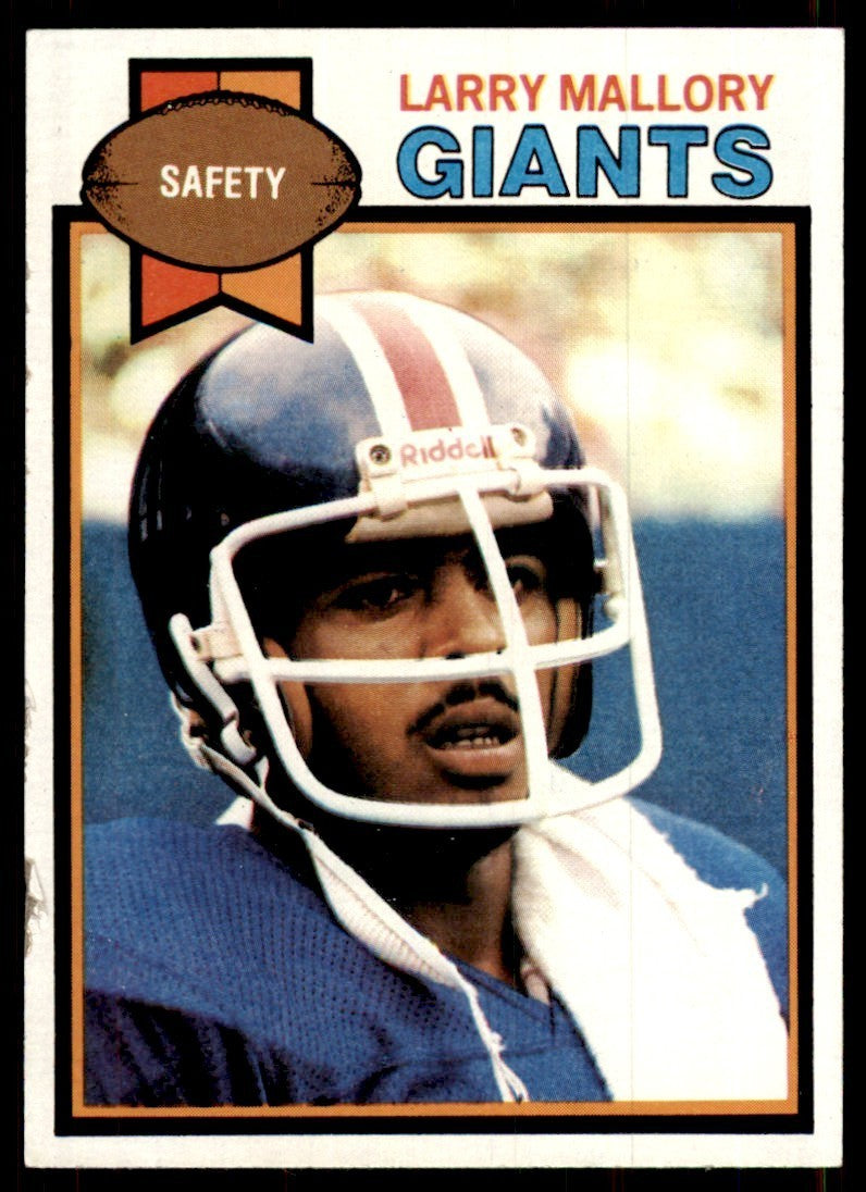 1979 Topps Larry Mallory Rookie Vintage New York Giants #62