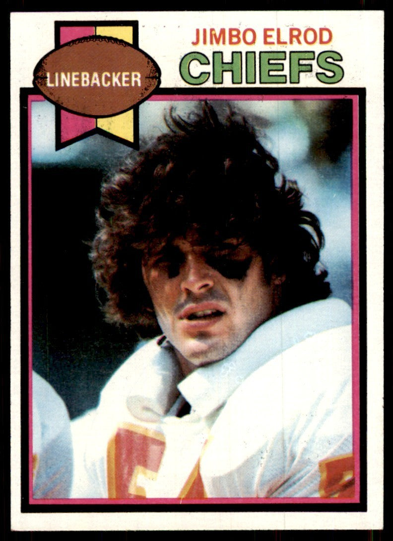 1979 Topps Jimbo Elrod Rookie Kansas City Chiefs #508