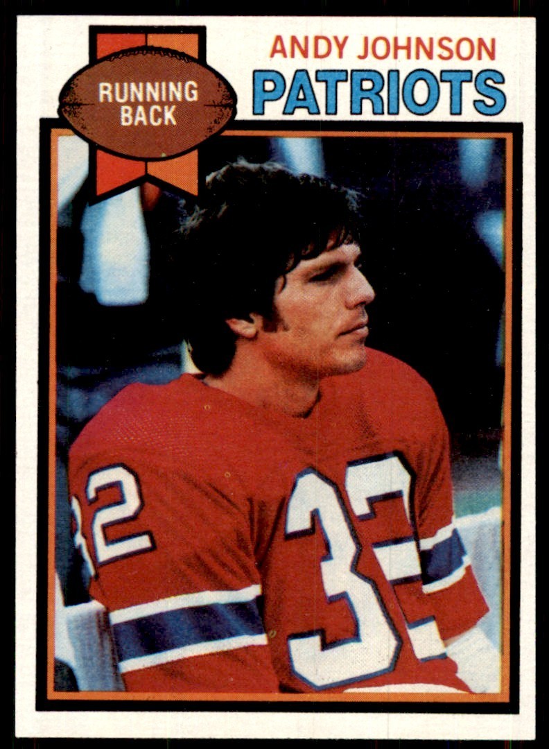 1979 Topps Andy Johnson New England Patriots #281