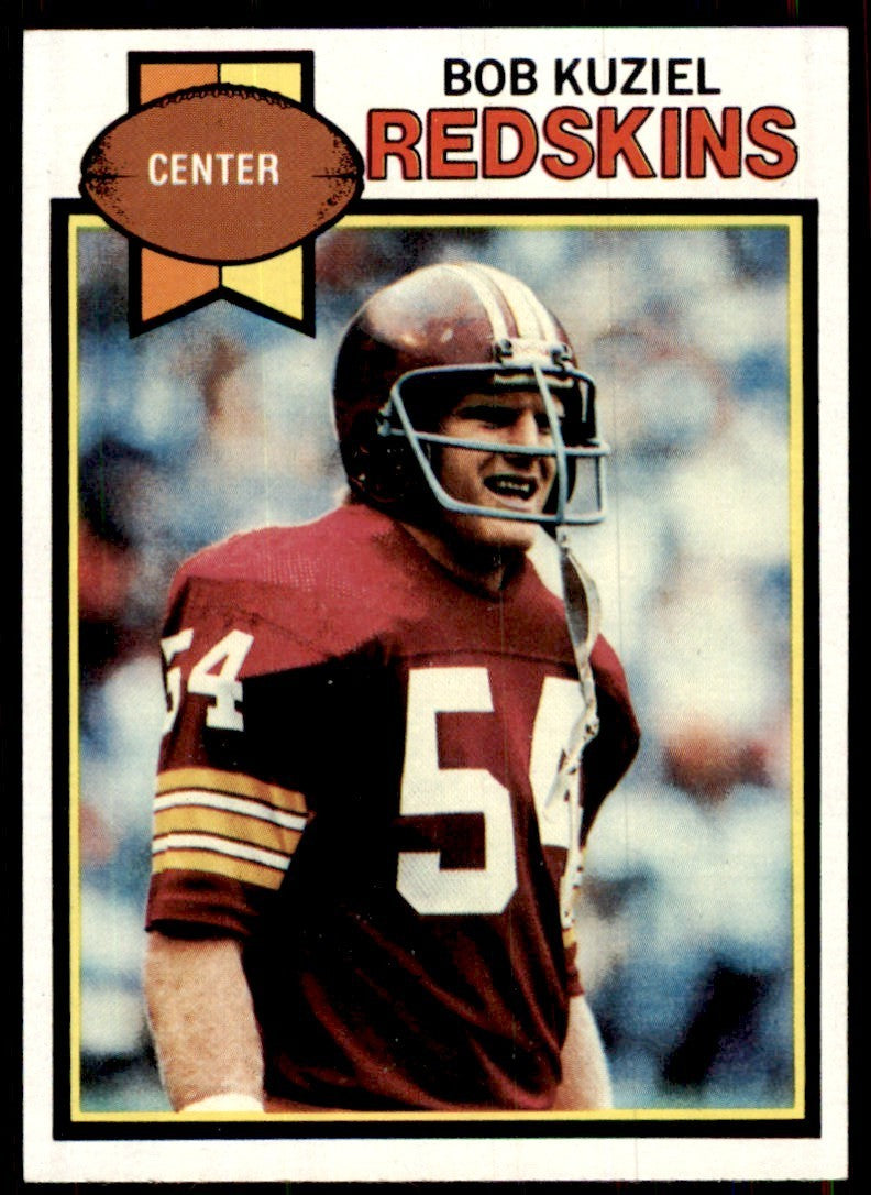 1979 Topps Bob Kuziel Rookie Washington Redskins #276