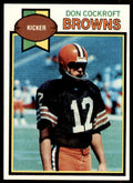 1979 Topps Don Cockroft Cleveland Browns #413