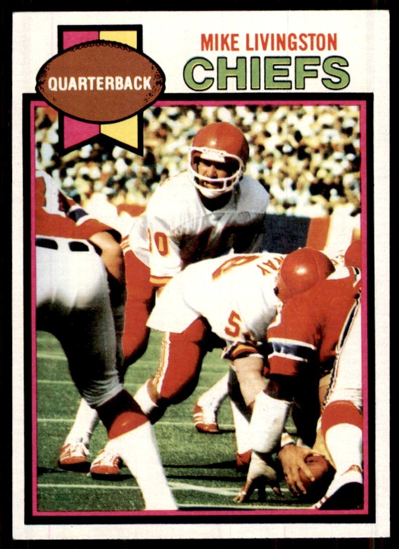 1979 Topps Mike Livingston Kansas City Chiefs #364