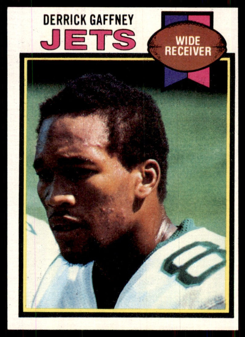 1979 Topps Derrick Gaffney Rookie New York Jets #327