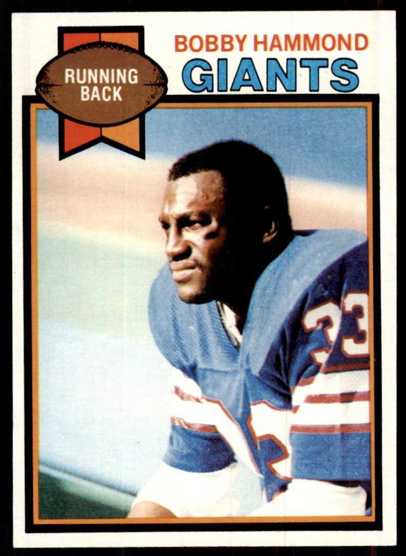 1979 Topps Bobby Hammond New York Giants #119