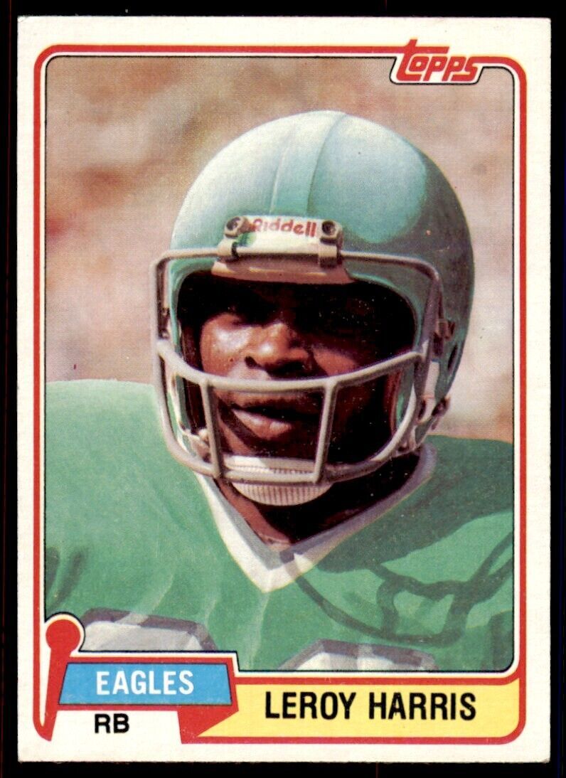 1981 Topps Football Leroy Harris . Philadelphia Eagles #13