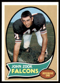1970 Topps John Zook Rookie Vintage Atlanta Falcons #209