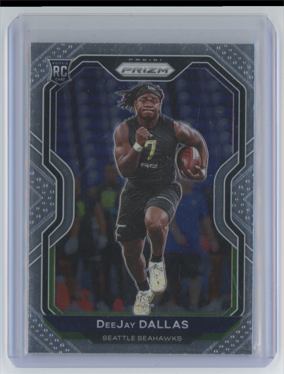 2020 PANINI PRIZM DEEJAY DALLAS ROOKIE . SEATTLE SEAHAWKS #390